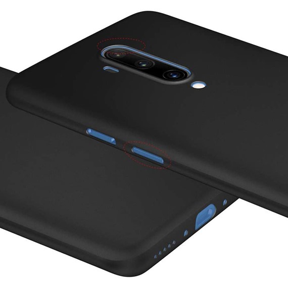 OnePlus 7T Pro Kılıf CaseUp Matte Surface Siyah 5